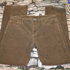 Polo Jeans Brown Bootcut Corduroy Pants Size 12